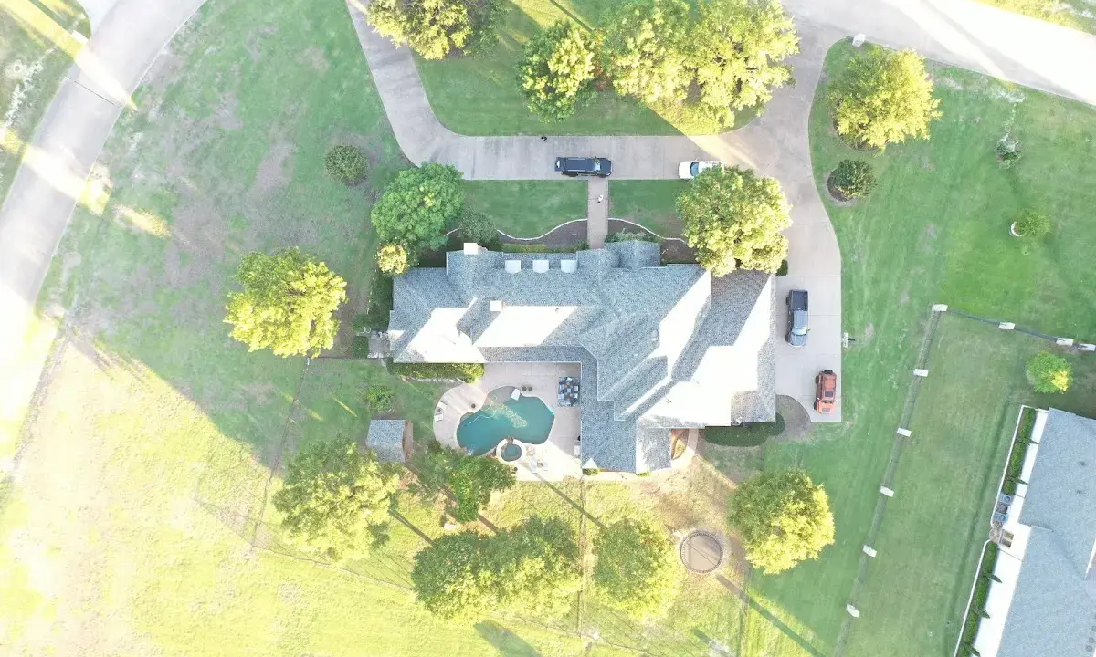 New shingle roof installation on a home in Eagleton Village